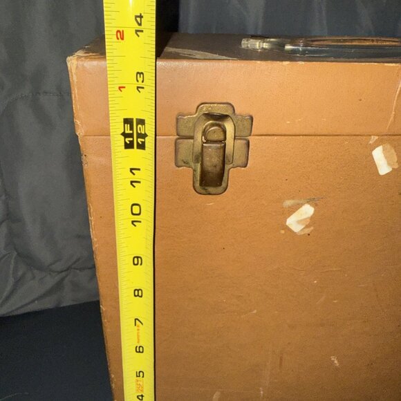 Vintage Platter Pak Record Case 12” Vinyl Records 1950’s 1960’s Plus ACCEPTABLE - Picture 16 of 16